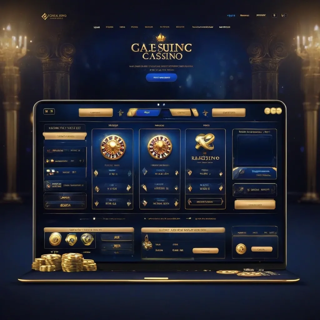 Sleek Casino Interface